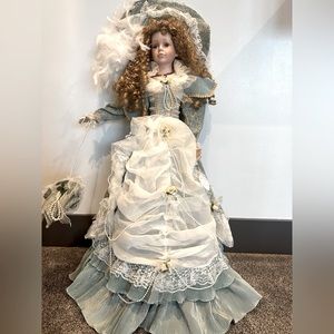 Knightsbridge collection porcelain doll